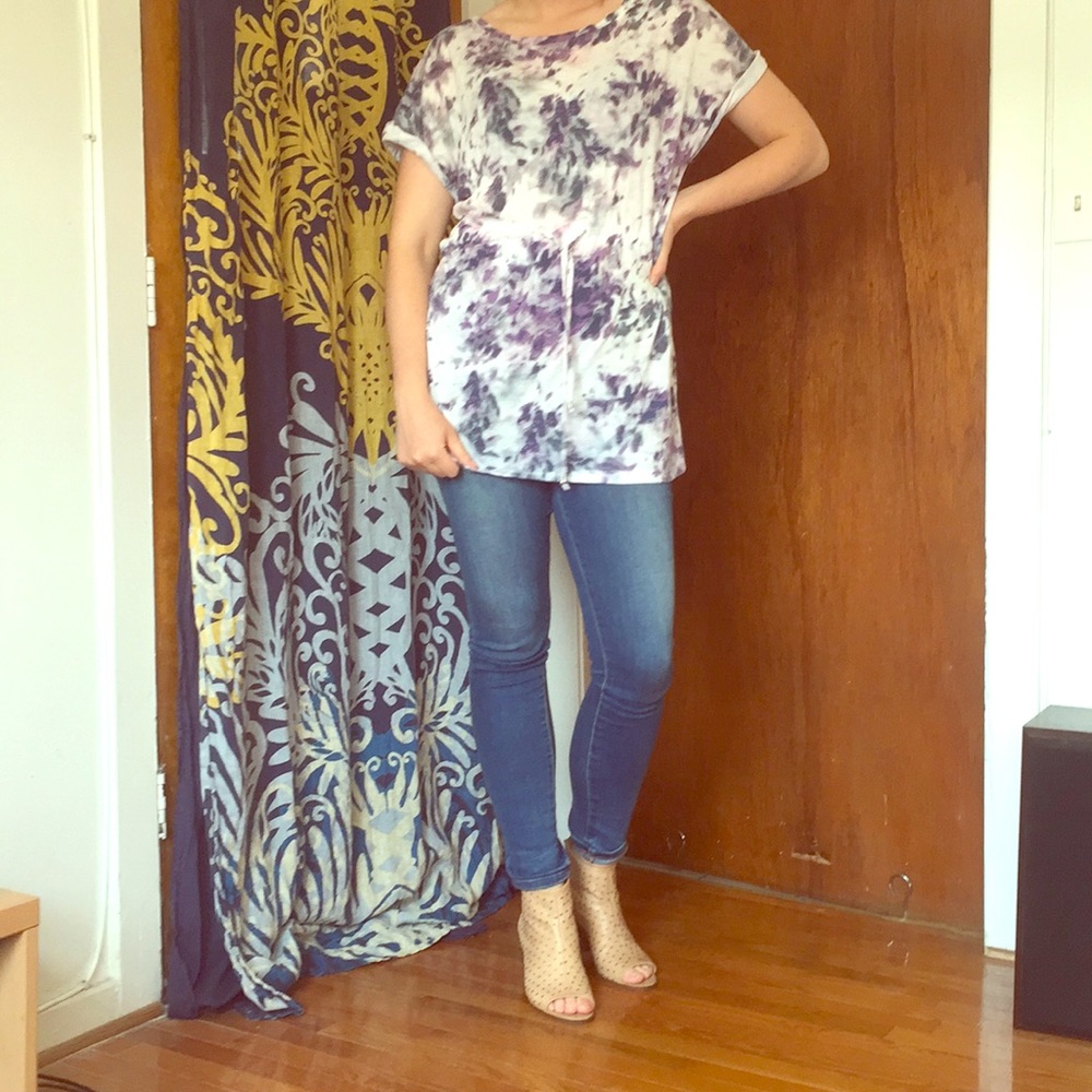 SOLD Mink Pink tie dye tunic dress